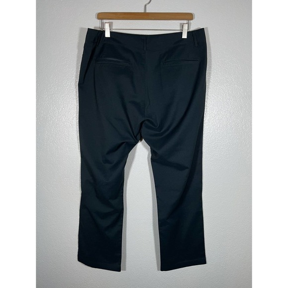 Betabrand Men’s Best‎ Travel Pants Flat Front Size 34x28** Navy Blue - Picture 3 of 7